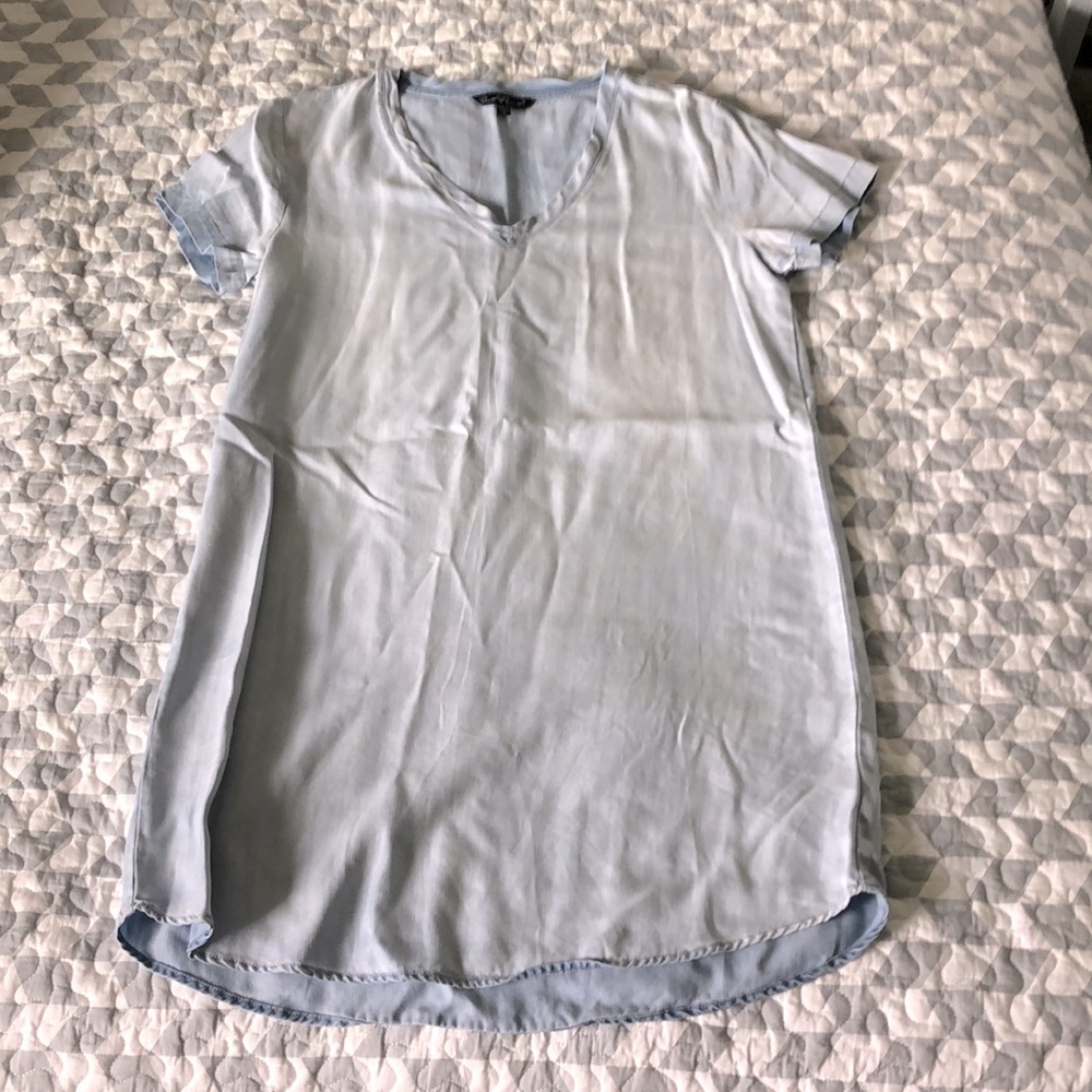 Faded Wash T-Shirt Dress